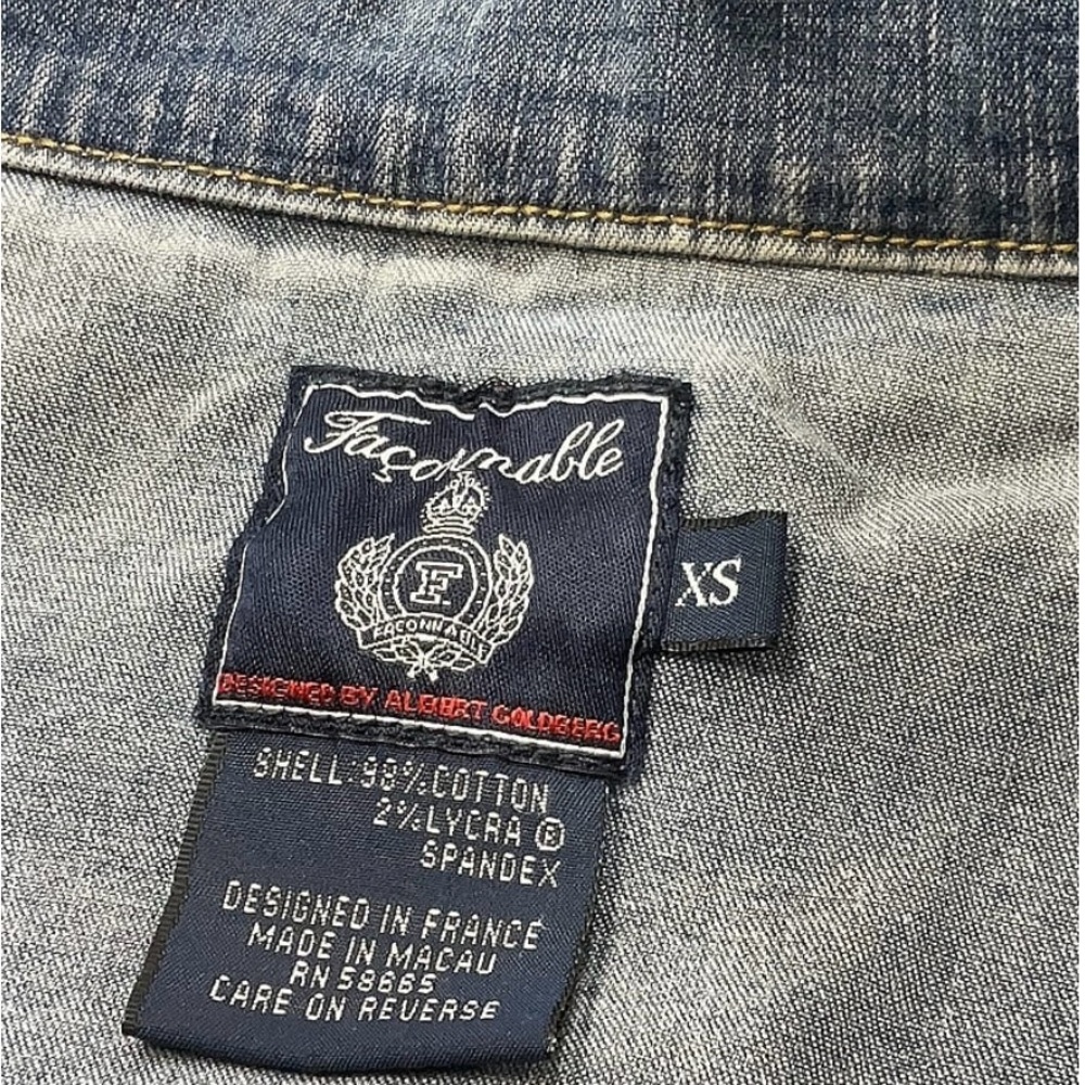 Faconnable Denim Jacket - Picture 2 of 2